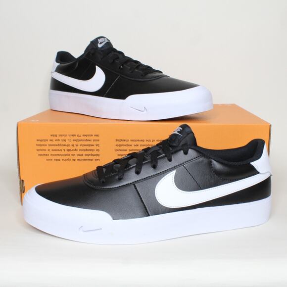 Nike Court Shot Sneakers Black/White FQ8146-002 Men's Shoes Size 13 New - Picture 9 of 9
